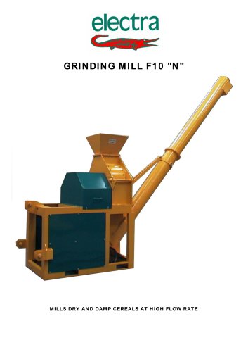 GRINDING MILL F10 "N"