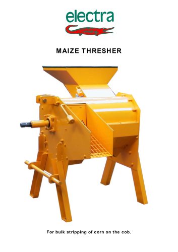 MAIZE THRESHER