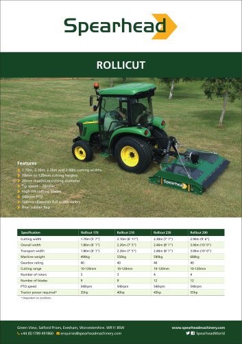 Rollicut 170-290