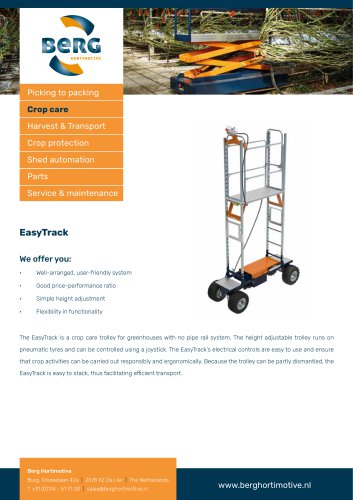 Berg Hortimotive Benomic EasyTrack