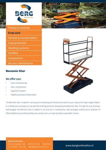 Berg Hortimotive Benomic Star