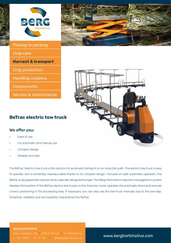 Betrac electric tow tractor