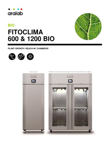 FITOCLIMA 600 & 1200 BIO