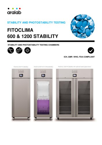 FITOCLIMA 600 & 1200 STABILITY