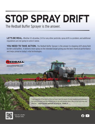 Redball Buffer Sprayer