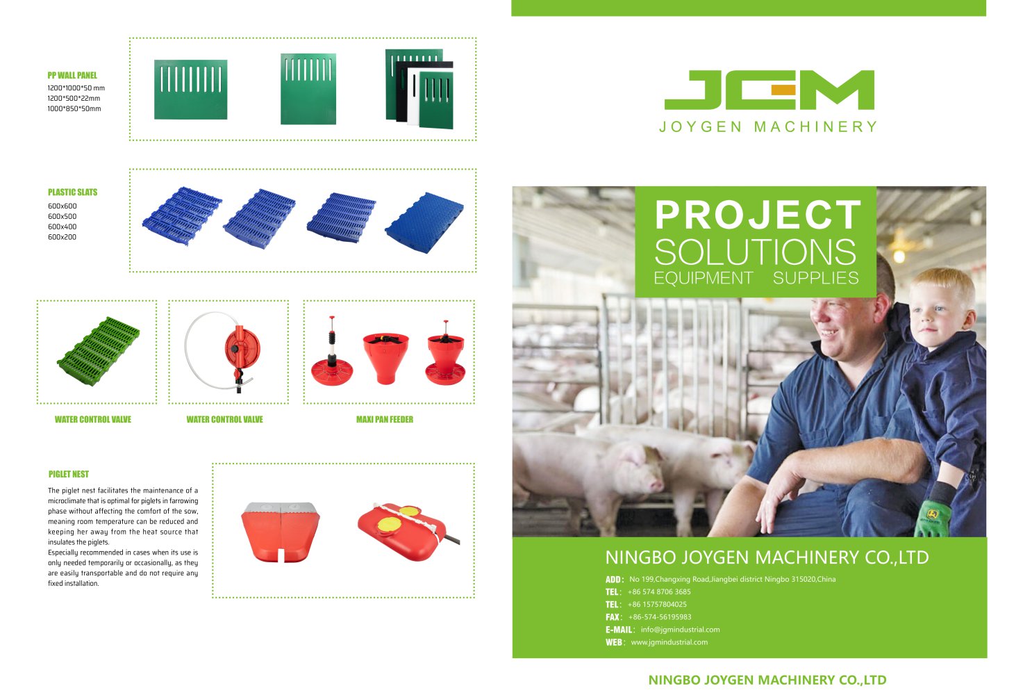 Joygen Plastic floor panel 9977 - JOYGEN MACHINERY