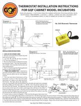 THERMOSTAT INSTALLATION INSTRUCTIONS FOR GQF CABINET MODEL INCUBATORS