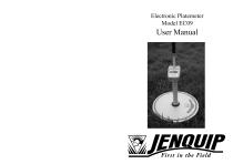 Electronic Platemeter Model EC09