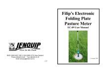 Filip’s Electronic Folding Plate Pasture Meter