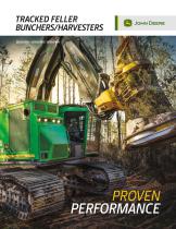 tracked feller bunchers harvesters DKD800M