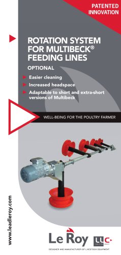 ROTATION SYSTEM FOR MULTIBECK