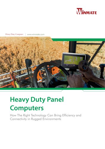 Heavy Duty Panel Computer Catalogue