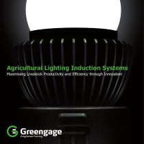 Agricultural lighting induction systems