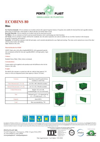 ECOBINS 80