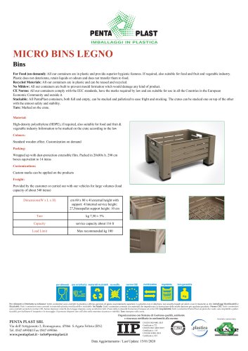 MICRO BINS LEGNO