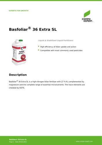 Basfoliar® 36 Extra SL