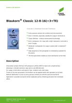 Blaukorn® Classic 12-8-16(+3+TE)