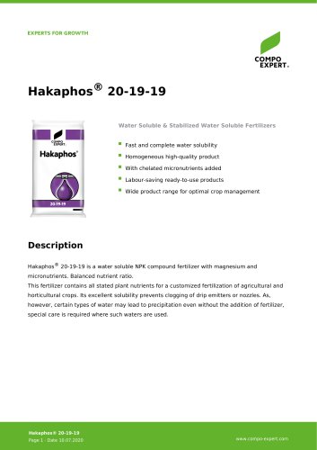 Hakaphos® 20-19-19
