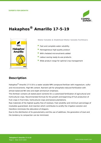 Hakaphos® Amarillo 17-5-19