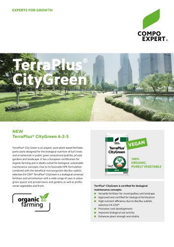 TerraPlus® CityGreen