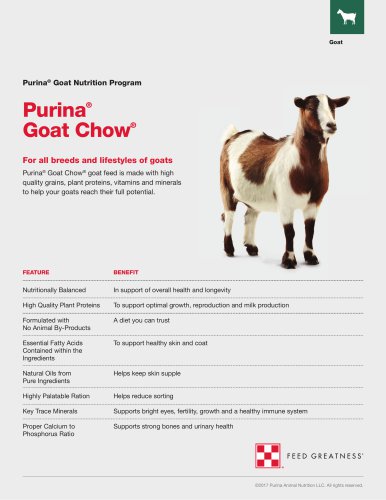 Purina® Goat Chow®