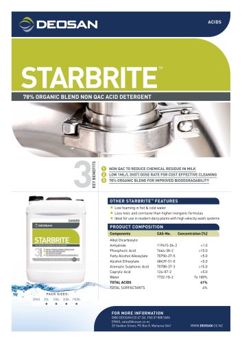 DISCONTINUED STARBRITE ™