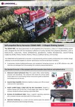 OSKAR 4WD Self-Propelled Berry Harvester