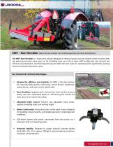 Rotary grubber for berry roots KRET