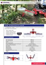 TELMA orchard herbicide beams sprayer