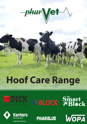 Pharvet Hoofcare Brochure 2020