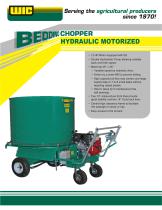 BEDDING CHOPPER HYDRAULIC MOTORIZED