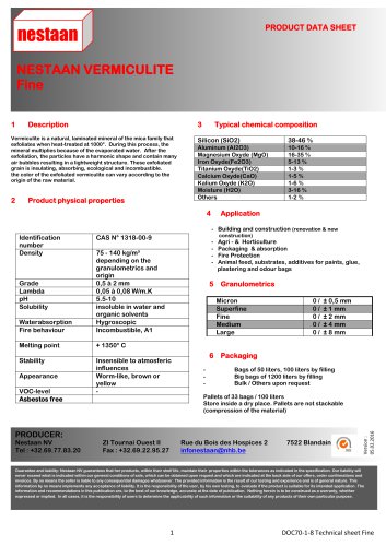 NESTAAN VERMICULITE Fine