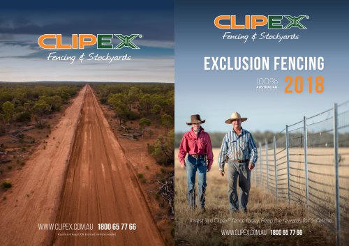 EXCLUSION FENCING 2018