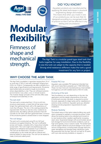 Agri Tank Brochure