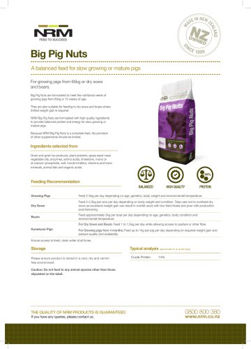 Big Pig Nuts