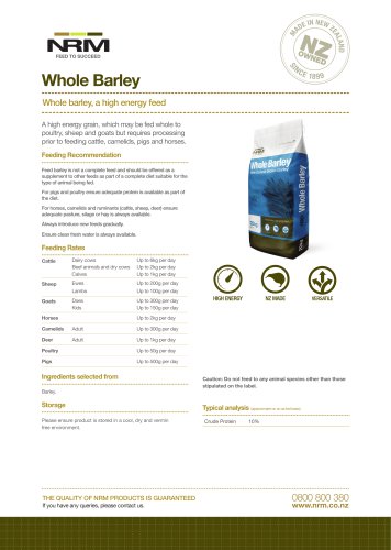 Whole Barley