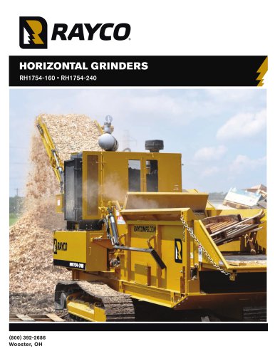 HORIZONTAL GRINDERS