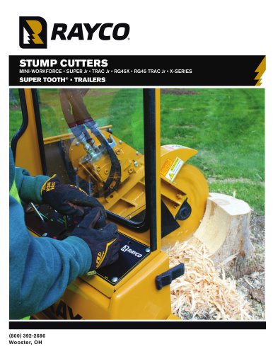 STUMP CUTTERS