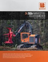 harvester feller buncher 260b.