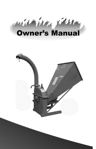 Wood Chipper Owners Manual