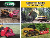 FECON ATTACHMENTS FOR CAT® TRACTORS