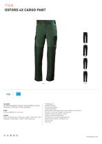 77408 OXFORD 4X CARGO PANT