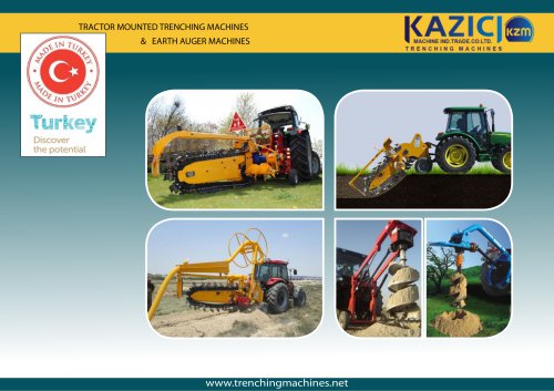 Tractor Mounted Trencher Machines