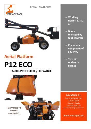 AERIAL PLATFORM P12 ECO