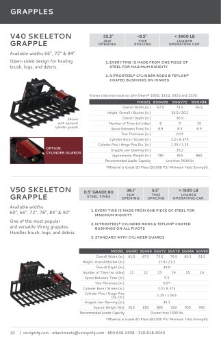 V40 SKELETON GRAPPLE