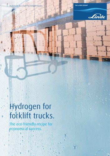 Hydrogen for forklift trucks