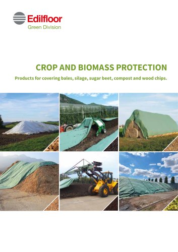 CROP AND BIOMASS PROTECTION - Products for covering bales, silage, sugar beet, compost and wood chips