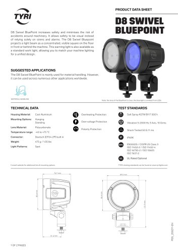 D8 SWIVEL BLUEPOINT