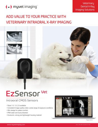 ADD VALUE TO YOUR PRACTICE WITH VETERINARY INTRAORAL X-RAY IMAGING