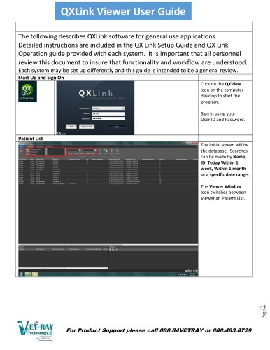 QXLink Viewer User Guide